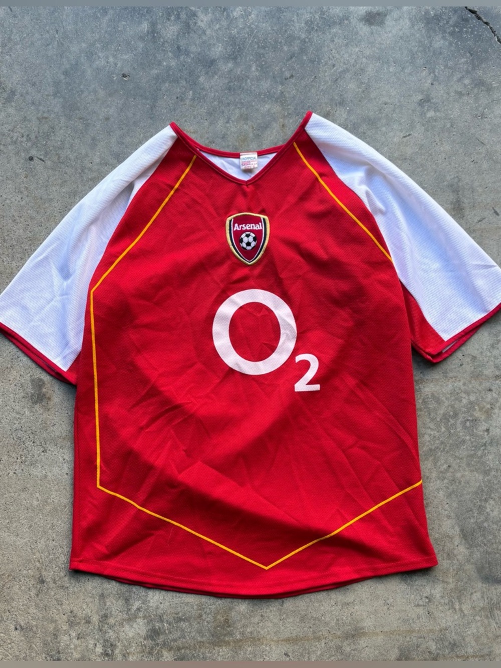 Vintage Arsenal Soccer Jersey